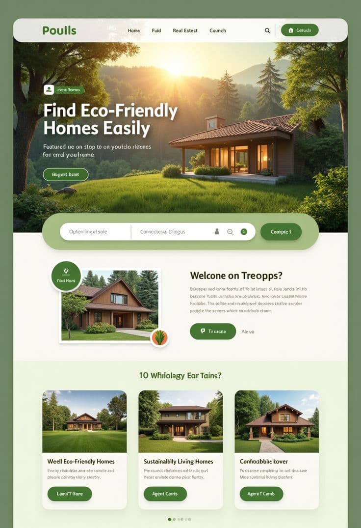 Eco Real Estate System project screenshot
